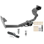 Trailer Tow Hitch For 13-18 Hyundai Santa Fe Sport 5Passenger 14-15 KIA Sorento Receiver w/ 1-7/8" and 2" Ball