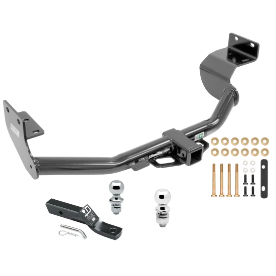 Trailer Tow Hitch For 13-18 Hyundai Santa Fe Sport 5Passenger 14-15 KIA Sorento Receiver w/ 1-7/8" and 2" Ball