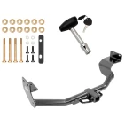 Trailer Tow Hitch For 13-18 Hyundai Santa Fe Sport 5Passenger 14-15 KIA Sorento w/ Security Lock Pin Key