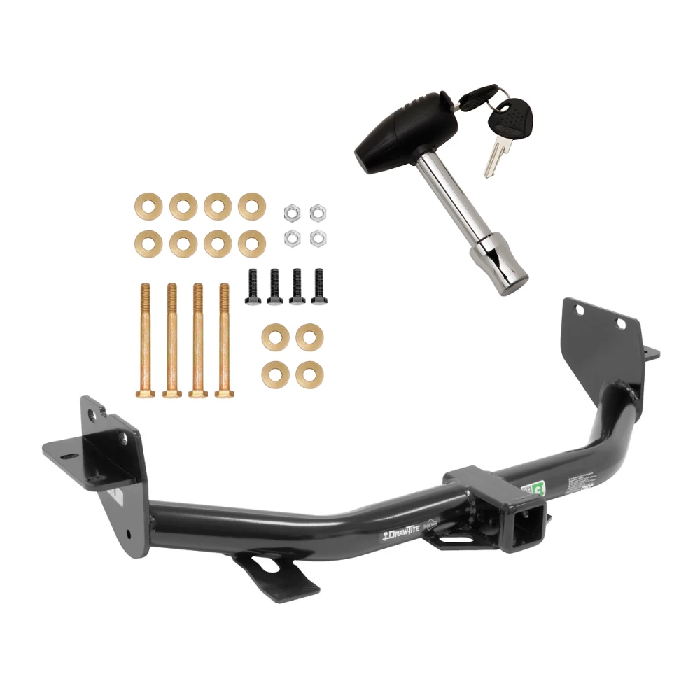 Trailer Tow Hitch For 13-18 Hyunda Santa Fe w/ 3rd Row Seats 2019 XL Only w/ Security Lock Pin Key