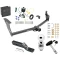 Trailer Tow Hitch For 09-12 INFINITI FX35 09-13 FX50 13-13 FX37 14-17 QX70 Deluxe Package Wiring 2" Ball and Lock