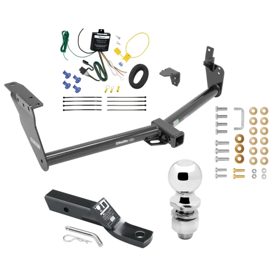 Trailer Tow Hitch For 09-12 INFINITI FX35 09-13 FX50 13-13 FX37 14-17 QX70 Complete Package w/ Wiring and 2" Ball