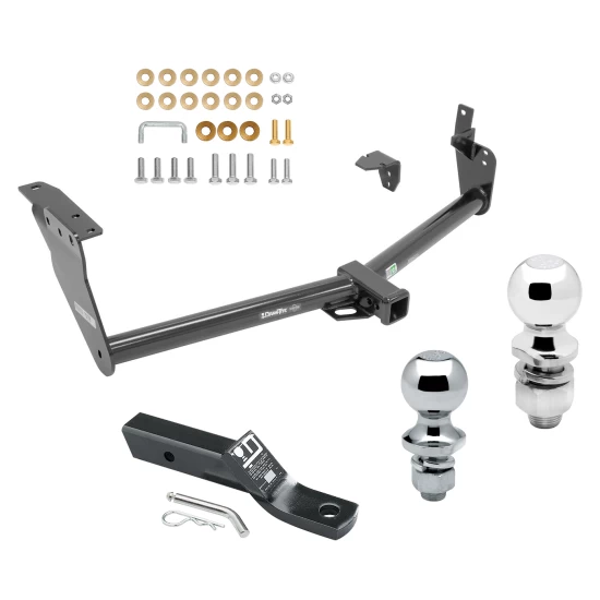 Trailer Tow Hitch For 09-12 INFINITI FX35 09-13 FX37 14-17 QX70 2013 FX37 Receiver w/ 1-7/8" and 2" Ball