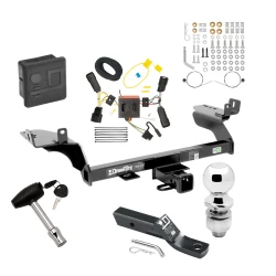 Trailer Tow Hitch For 13-16 Ford Escape All Models Deluxe Package Wiring 2" Ball and Lock