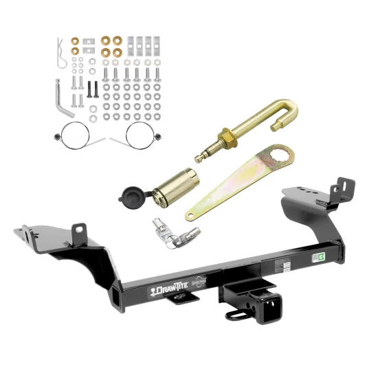 Trailer Tow Hitch For 13-19 Ford Escape Class 3 2" Towing Receiver New w/ J-Pin Anti-Rattle Lock