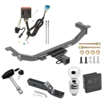 Trailer Tow Hitch For 13-18 Acura RDX All Models Deluxe Package Wiring 2" Ball and Lock