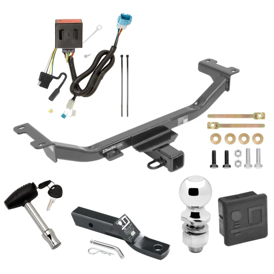 Trailer Tow Hitch For 13-18 Acura RDX All Models Deluxe Package Wiring 2" Ball and Lock