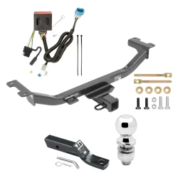 Trailer Tow Hitch For 13-18 Acura RDX All Models Complete Package w/ Wiring and 2" Ball
