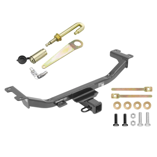 Trailer Tow Hitch For 10-18 Acura RDX Class 3 2" Towing Receiver New w/ J-Pin Anti-Rattle Lock