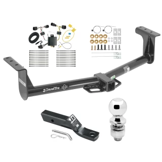 Trailer Tow Hitch For 12-21 Ford Ranger Sold in markets outside of USA Complete Package w/ Wiring and 2" Ball