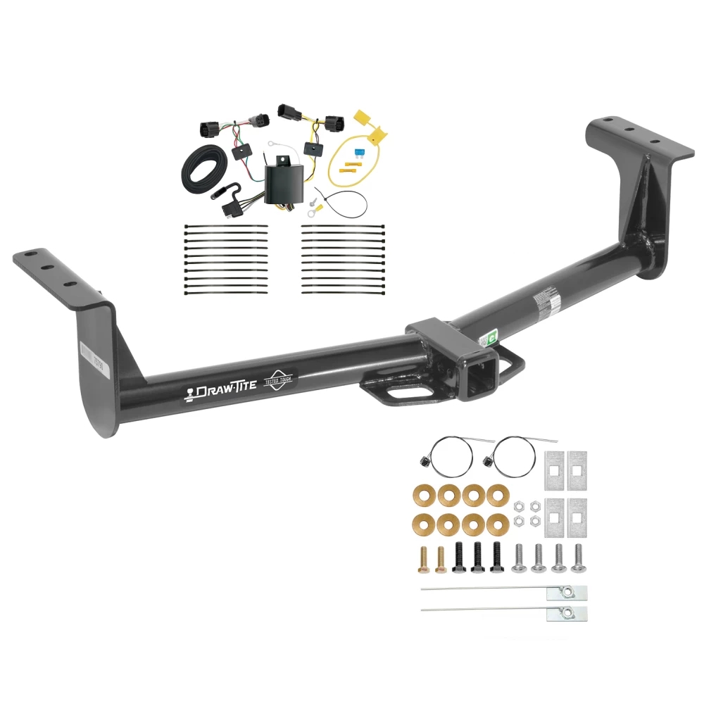 Trailer Tow Hitch For 12-21 Ford Ranger Sold in markets outside of USA w/ Wiring Harness Kit