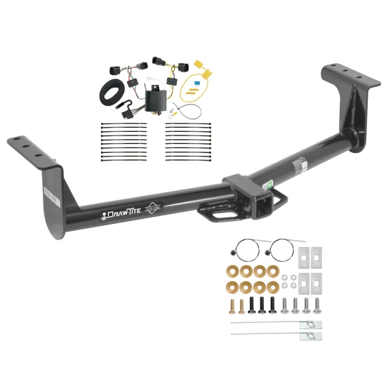 Trailer Tow Hitch For 12-21 Ford Ranger Sold in markets outside of USA w/ Wiring Harness Kit