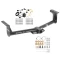 Trailer Tow Hitch For 12-21 Ford Ranger Sold in markets outside of USA w/ Wiring Harness Kit