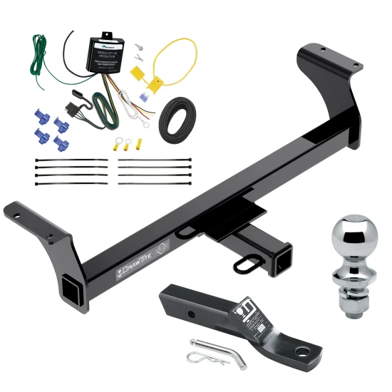 Trailer Tow Hitch For 12-21 Isuzu D-Max All Models Complete Package w/ Wiring and 1-7/8" Ball