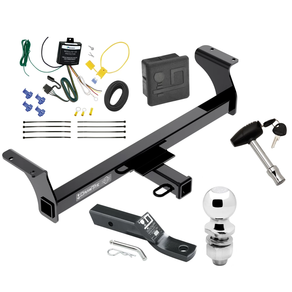 Trailer Tow Hitch For 12-21 Isuzu D-Max All Models Deluxe Package Wiring 2" Ball and Lock