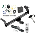 Trailer Tow Hitch For 12-21 Isuzu D-Max All Models Deluxe Package Wiring 2" Ball and Lock
