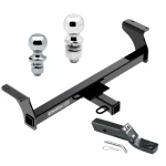 Trailer Tow Hitch For 12-21 Isuzu D-Max Receiver w/ 1-7/8" and 2" Ball