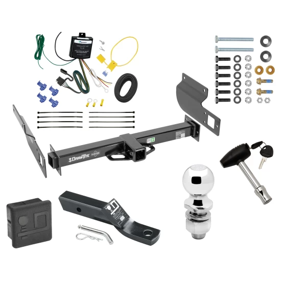 Custom Fit Trailer Hitch Wiring Harness (Requires Splicing) 2" Drop Ball-Mount w/ Pin/Clip 2" Chrome Ball Security Lock Pin Rubber Hitch Plug Cover Installation Hardware Installation Instructions 75808 119191 23 63845 580407 7010 Draw-Tite Trai Trailer Tow Hitch For 13-19 Volkswagen Amarok International Only Deluxe Package Wiring 2" Ball and Lock