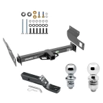 Trailer Tow Hitch For 13-19 Volkswagen Amarok International Only Receiver w/ 1-7/8" and 2" Ball