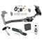 Trailer Tow Hitch For 14-18 Jeep Cherokee Trailhawk Deluxe Package Wiring 2" Ball and Lock