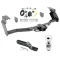 Trailer Tow Hitch For 14-18 Jeep Cherokee Trailhawk Complete Package w/ Wiring and 2" Ball