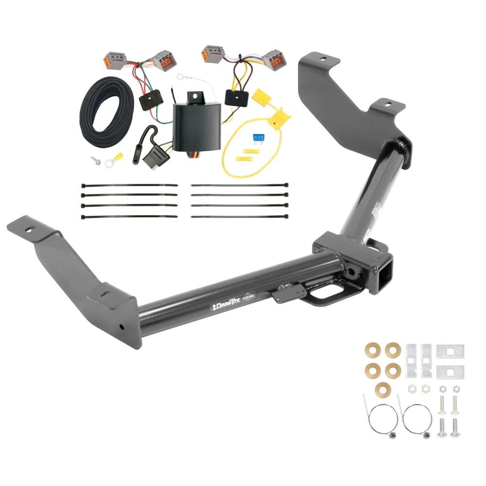 Trailer Tow Hitch For 14-23 Ford Transit Connect  w/ Wiring Harness Kit