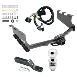 Trailer Tow Hitch For 14-18 Chevy Silverado GMC Sierra 1500 (2019 LD & Legacy) Complete Package w/ Wiring and 2" Ball