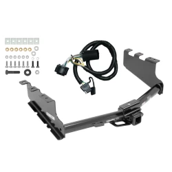 Trailer Tow Hitch For 14-18 Chevy Silverado GMC Sierra 1500 (2019 LD & Legacy) w/ Wiring Harness Kit
