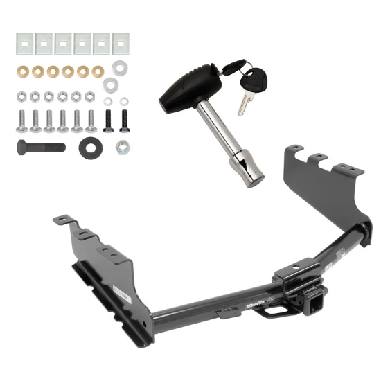 Trailer Tow Hitch For 14-18 Chevy Silverado GMC Sierra 1500 2019 LD Legacy w/ Security Lock Pin Key