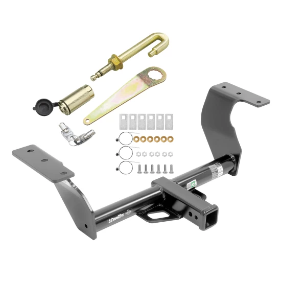 Trailer Tow Hitch For 14-18 Subaru Forester Class 3 2" Towing Receiver w/ J-Pin Anti-Rattle Lock