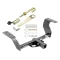Trailer Tow Hitch For 14-18 Subaru Forester Class 3 2" Towing Receiver w/ J-Pin Anti-Rattle Lock