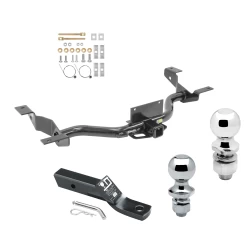 Trailer Tow Hitch For 14-27 Ram ProMaster 1500 2500 All Models 3500 Except EXT w/ 1-7/8" and 2" Ball