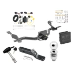 Trailer Tow Hitch For 14-27 RAM ProMaster 1500 2500 (3500 Exc EXT models) Deluxe Pkg Wiring 2" Ball Lock