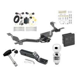 Trailer Tow Hitch For 14-27 RAM ProMaster 1500 2500 (3500 Exc EXT models) Deluxe Pkg Wiring 2" Ball Lock