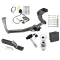 Trailer Tow Hitch For 14-20 Mitsubishi Outlander Excluding PHEV Deluxe Package Wiring 2" Ball and Lock