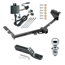 Trailer Tow Hitch For 15-21 KIA Sedona All Models Complete Package w/ Wiring and 1-7/8" Ball