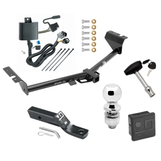 Trailer Tow Hitch For 15-21 KIA Sedona Deluxe Package Wiring 2" Ball and Lock
