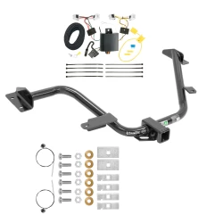 Trailer Tow Hitch For 13-21 Nissan NV200 15-18 Chevrolet City Express w/ Wiring Harness Kit