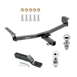 Custom Fit Trailer Hitch 2" Drop Ball-Mount w/ Pin/Clip 1-7/8" and 2" Chrome Ball Installation Hardware Installation Instructions 75902 23 63845 63816 Draw-Tite Trailer Tow Hitch 08-20 Nissan Rogue Receiver 1-7/8" and 2" Ball 08 Trailer Tow Hitch For 08-20 Nissan Rogue Receiver w/ 1-7/8" and 2" Ball