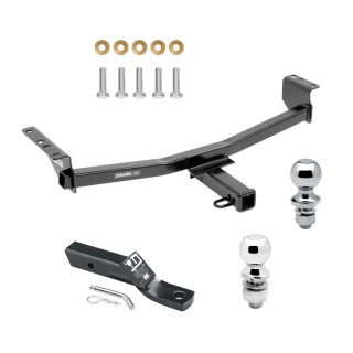 Trailer Tow Hitch For 08-20 Nissan Rogue Except Krom & Sport 2014 Rogue Select Receiver w/ 1-7/8" and 2" Ball