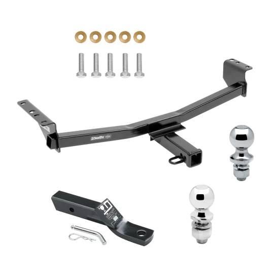 Custom Fit Trailer Hitch 2" Drop Ball-Mount w/ Pin/Clip 1-7/8" and 2" Chrome Ball Installation Hardware Installation Instructions 75902 23 63845 63816 Draw-Tite Trailer Tow Hitch 08-20 Nissan Rogue Receiver 1-7/8" and 2" Ball 08 Trailer Tow Hitch For 08-20 Nissan Rogue Receiver w/ 1-7/8" and 2" Ball