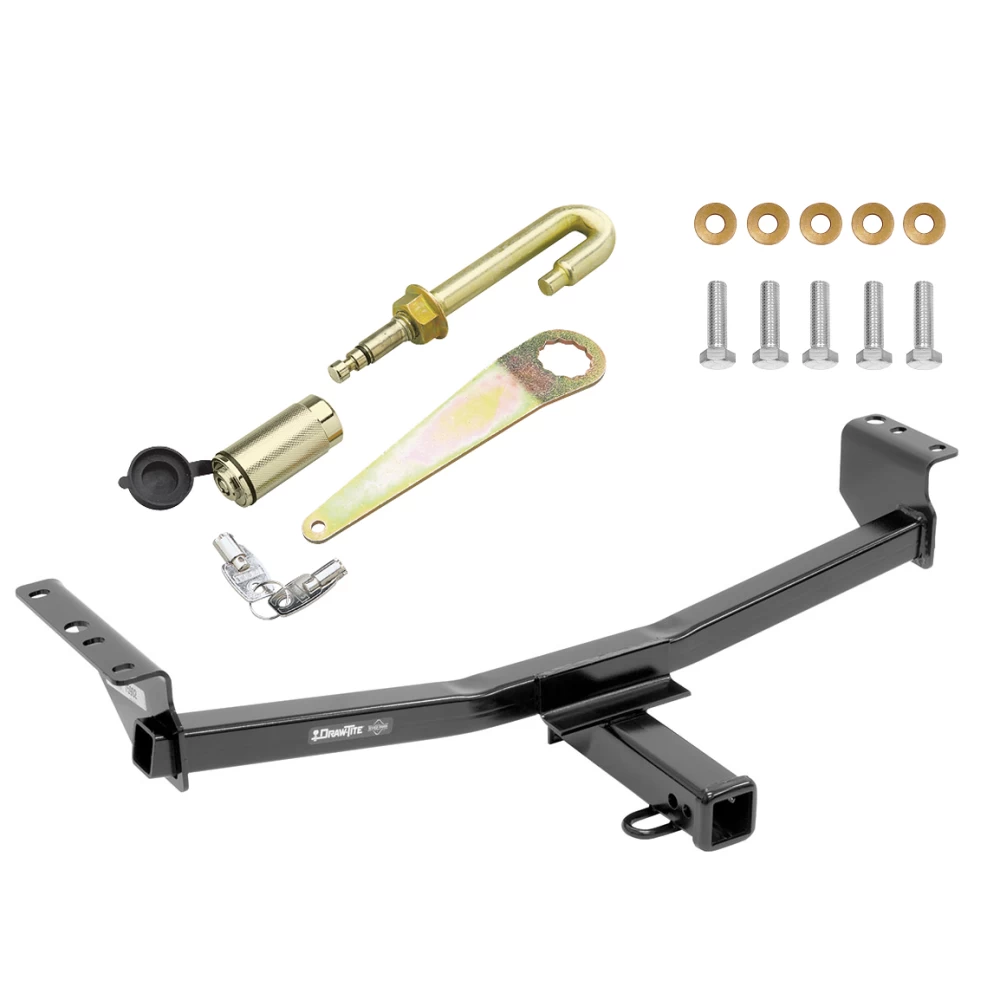 Custom Fit Trailer Hitch Security J-Pin Installation Hardware Installation Instructions 75902 63201 Draw-Tite Trailer Tow Hitch 08-20 Nissan Rogue Class 3 2" Towing Receiver J-Pin Anti-Rattle Lock 08 09 10 11 12 13 14 15 16 17 18 19 20 2008 2009 201 Trailer Tow Hitch For 08-20 Nissan Rogue Class 3 2" Towing Receiver w/ J-Pin Anti-Rattle Lock