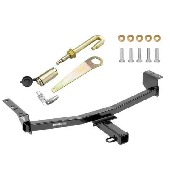 Custom Fit Trailer Hitch Security J-Pin Installation Hardware Installation Instructions 75902 63201 Draw-Tite Trailer Tow Hitch 08-20 Nissan Rogue Class 3 2" Towing Receiver J-Pin Anti-Rattle Lock 08 09 10 11 12 13 14 15 16 17 18 19 20 2008 2009 201 Trailer Tow Hitch For 08-20 Nissan Rogue Class 3 2" Towing Receiver w/ J-Pin Anti-Rattle Lock