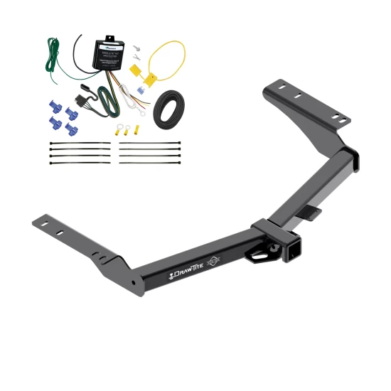 Trailer Tow Hitch For 14-24 Toyota Prado All Models w/ Wiring Harness Kit