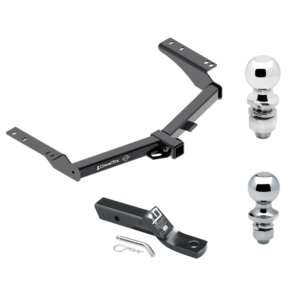 Trailer Tow Hitch For 2014 Toyota Prado Receiver w/ 1-7/8" and 2" Ball