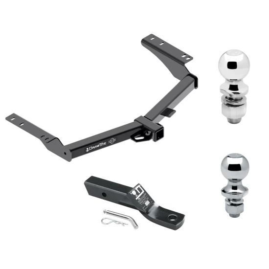 Trailer Tow Hitch For 2014 Toyota Prado Receiver w/ 1-7/8" and 2" Ball