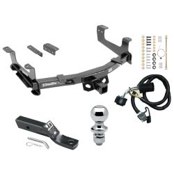 Trailer Tow Hitch For 15-19 Chevy Silverado GMC Sierra 2500HD 3500HD Complete Package w/ Wiring and 1-7/8" Ball