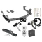 Trailer Tow Hitch For 15-19 Chevy Silverado GMC Sierra 2500HD 3500HD Deluxe Package Wiring 2" Ball and Lock
