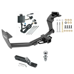 Trailer Tow Hitch For 16-20 KIA Sorento V6 Models Complete Package w/ Wiring and 1-7/8" Ball
