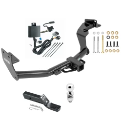 Trailer Tow Hitch For 16-20 KIA Sorento V6 Models Complete Package w/ Wiring and 2" Ball